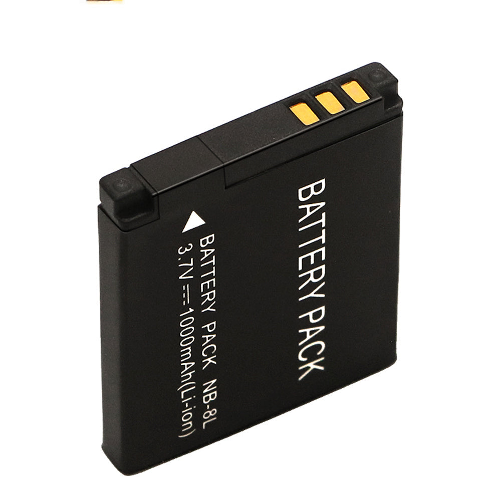 Battery (1-Pack) for Canon NB-8L and Charger CB-2LAE Work with Canon PowerShot A2200, A3000 Is, A3100 Is, A3200 Is, A3300 Is Cameras