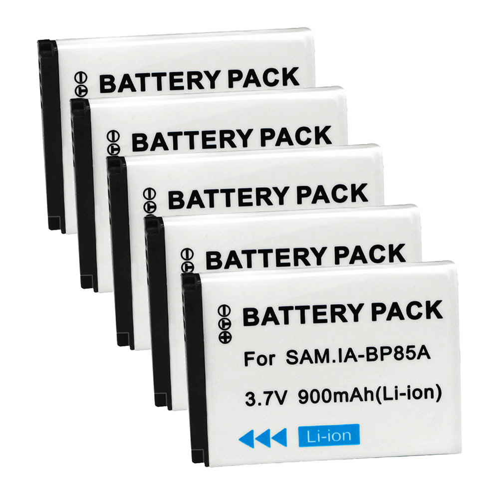 For Samsung BP-85A Battery EC-WB210ZBPRUS, PL210, SH100, ST200, ST200F, WB210, EC-PL210ZBPUUS, EC-SH100ZBPBUS 900mAh Camera Batteries