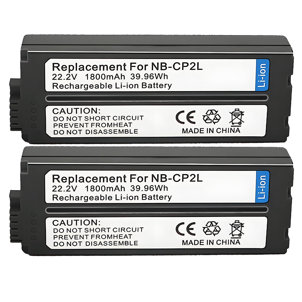 For Canon NB-CP2L Battery SELPHY CP100 HP Photosmart A716 Printer 1800mAh Camera Batteries