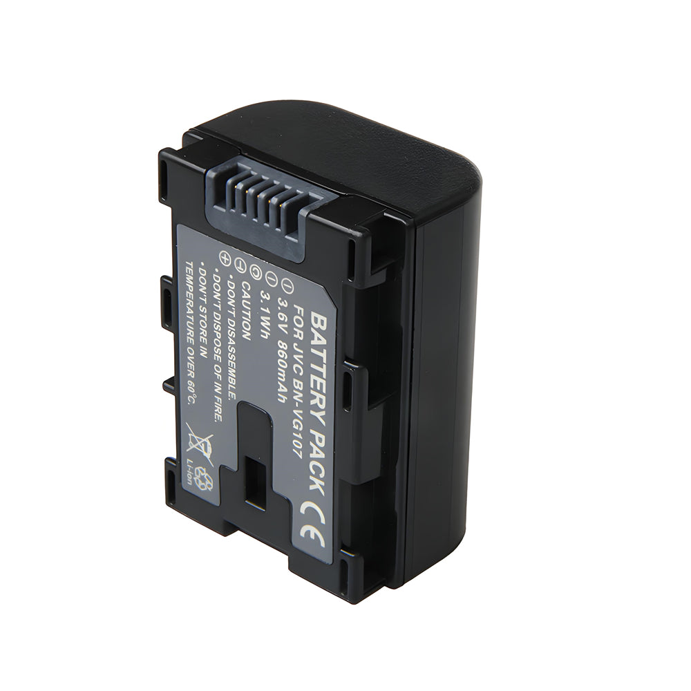 For JVC Camera Battery BN-VG107 3.6V 860mAh Batteries