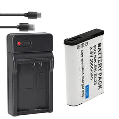 2 Pack of EN-EL23 Batteries and  Battery Charger for Nikon Coolpix B700, P900, P600, P610, S810c Digital Camera