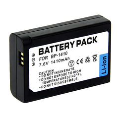 For Samsung BP-1410 BP1410 Battery NX30 WB2200 Samsung WB2200F 1410mAh Digital Camera Batteries