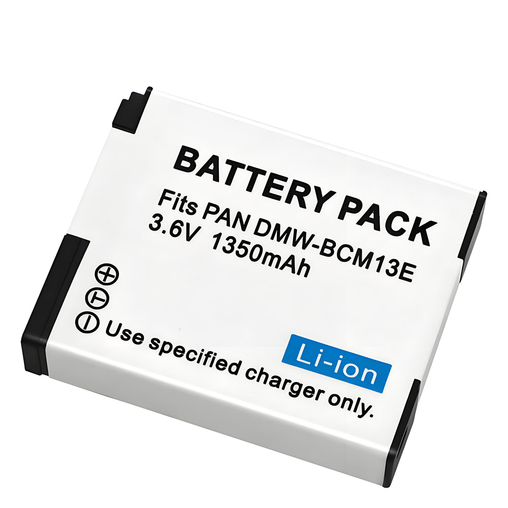 For Panasonic DMW-BCM13 Battery DMW-BCM13E, DMW-BCM13PP VSK0800 1350mAh Camera Batteries