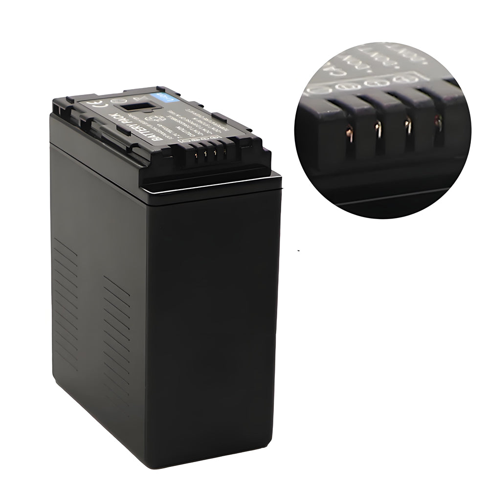 For Panasonic VW-VBG6H Camcorder Battery High Capacity AG-AC160A AC7 AC130A HMC40 HMC70 HMC150 7800mAh Camera Batteries