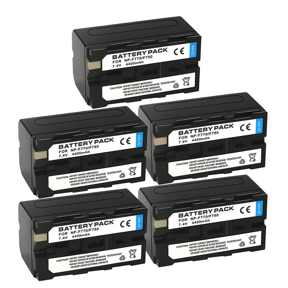 For Sony NP-F750 Battery NP-F730, NP-F750 CCD-TRV215 CCD-TR917 CCD-TR315 4400mAh Camera Batteries