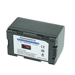 For Panasonic D16S/D220 CGR-D28 Battery  Cga Cgr-d08 D16 D08s D16s D28s 1900mAh Camera Batteries