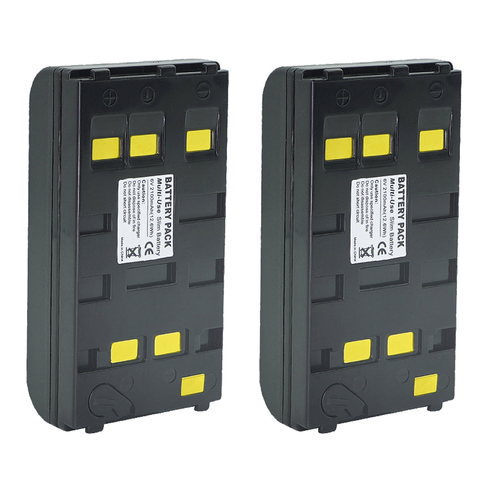 For Sanyo Camera Battery NP-33 NP-55 6.0V 2100mAh Batteries