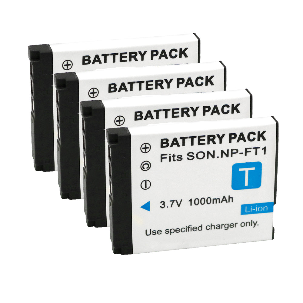 For Sony NP-FT1 Battery Cyber-shot DSC-L1  DSC-M1 DSC-T1 1000mAh Camera Batteries