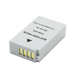 Battery and  USB Charger Compatible with Nikon EN-EL24 ENEL24 EN-EL24a ENEL24a Battery, Nikon MH-31 Charger, Nikon 1 J5 1J5, Nikon DL18-50 DL1850, Nikon DL24-85 DL2485 Digital Camera