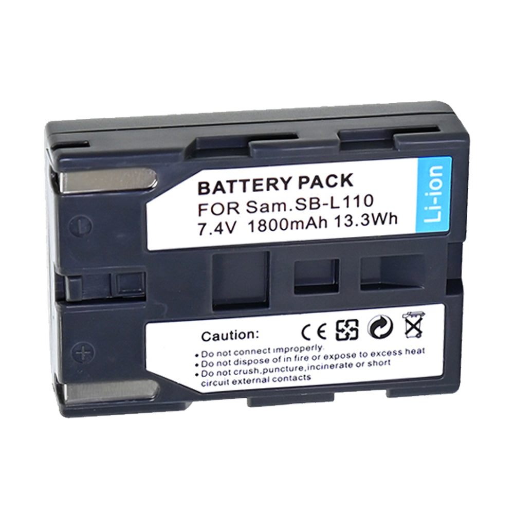 For Samsung SB-L110 SB-LS110 Battery SC-D130 SC-D180 SC-D190 SC-D20 SC-D21 SC-D22 1800mAh Camera Batteries