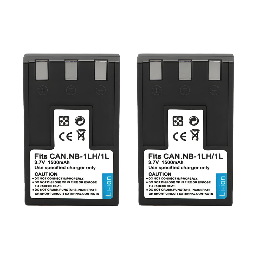 For Canon NB-1LH Battery  NB-1L S200 S230 S300 S330 S400 S410 S500 1500mAh Camera Batteries