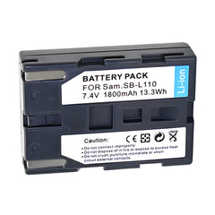 For Samsung SB-L110 SB-LS110 Battery SC-D130 SC-D180 SC-D190 SC-D20 SC-D21 SC-D22 1800mAh Camera Batteries