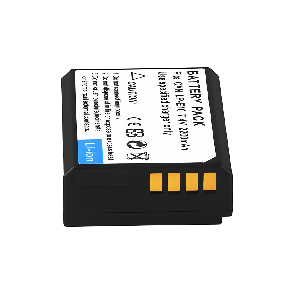 LP-E10 Battery for Canon EOS Rebel T7 T6 T5 T3 T100 2200mAh Cameras Batteries
