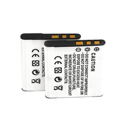 Battery (X2) & LCD Slim USB Charger for Sony NP-BN1 NPBN1 BC-CSN and Cyber-Shot DSC-QX10 QX30 QX100 DSC-TF1 DSC-TX10 TX20 TX30 DSC-W530 DSC-W570 DSC-W650 DSC-W800 DSC-W830 Digital Camera +More