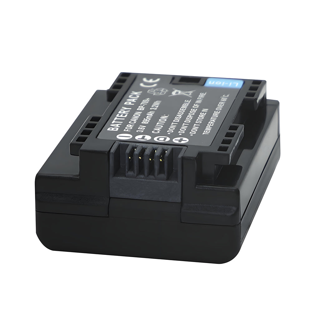 For Canon BP-709 Battery VIXIA HF M50 HFM50 HFR30 895mAh Camera Batteries