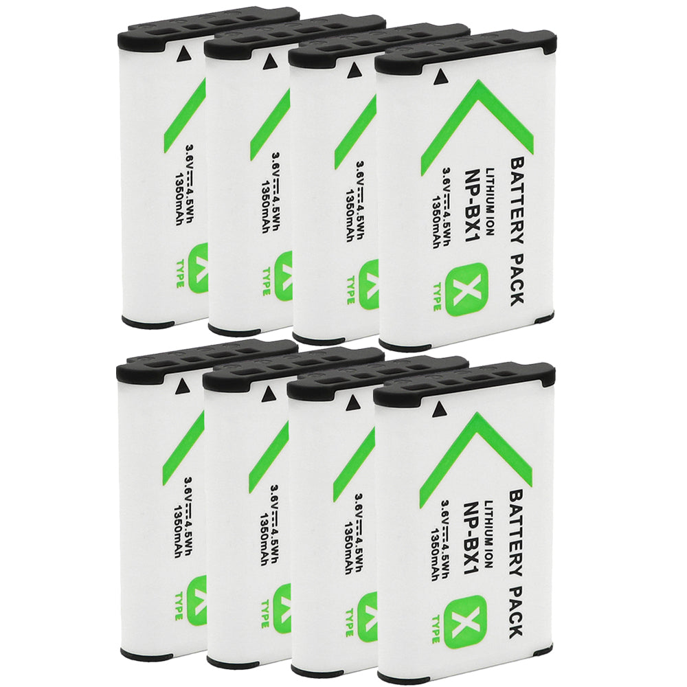 For Sony NP-BX1 Battery Cyber-shot DSC-H400 HX300 1350mAh Camera Batteries