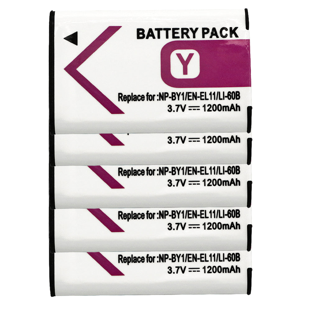 For Nikon EN-EL11 LI-60B Battery COOLPIX S550 COOLPIX S560  L50 M50  S1 V20 W60 Camera Batteries