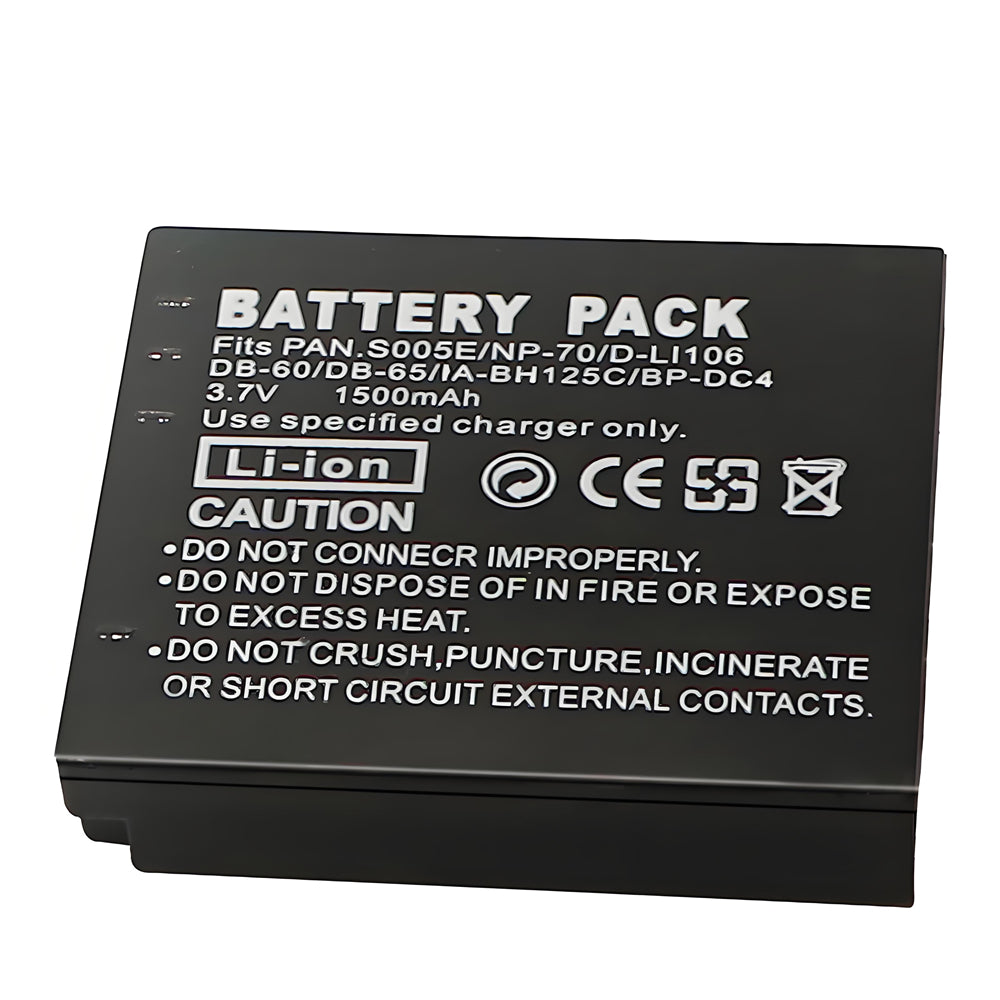For Leica Camera Battery :BP-DC4 3.7V 1500mAh Batteries