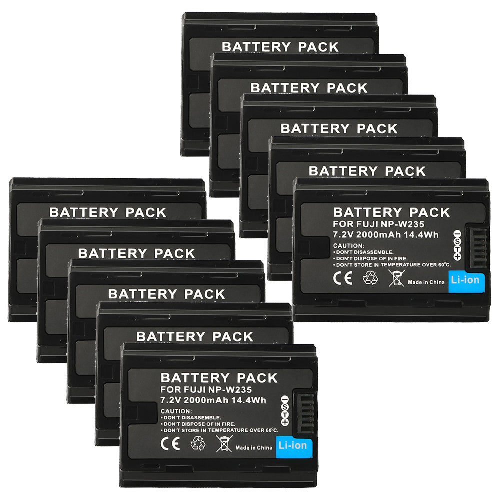 For Fujifilm NP-W235 Rechargeable Lithium-Ion Battery 2000mAh Camera Batteries