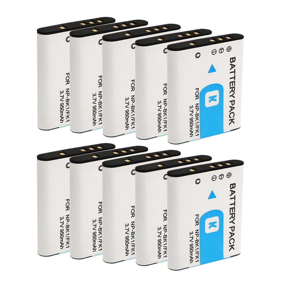 For Sony NP-BK1/NP-FK1 Battery Bloggie MHS-CM5 Cyber-shot DSC-S750 950mAh Camera Batteries