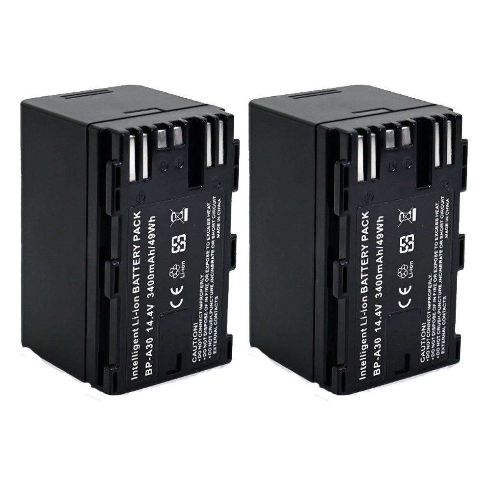 For Canon BP-A30 Battery EOS C200 EOS C700 XF605 3400mAh Camera Batteries