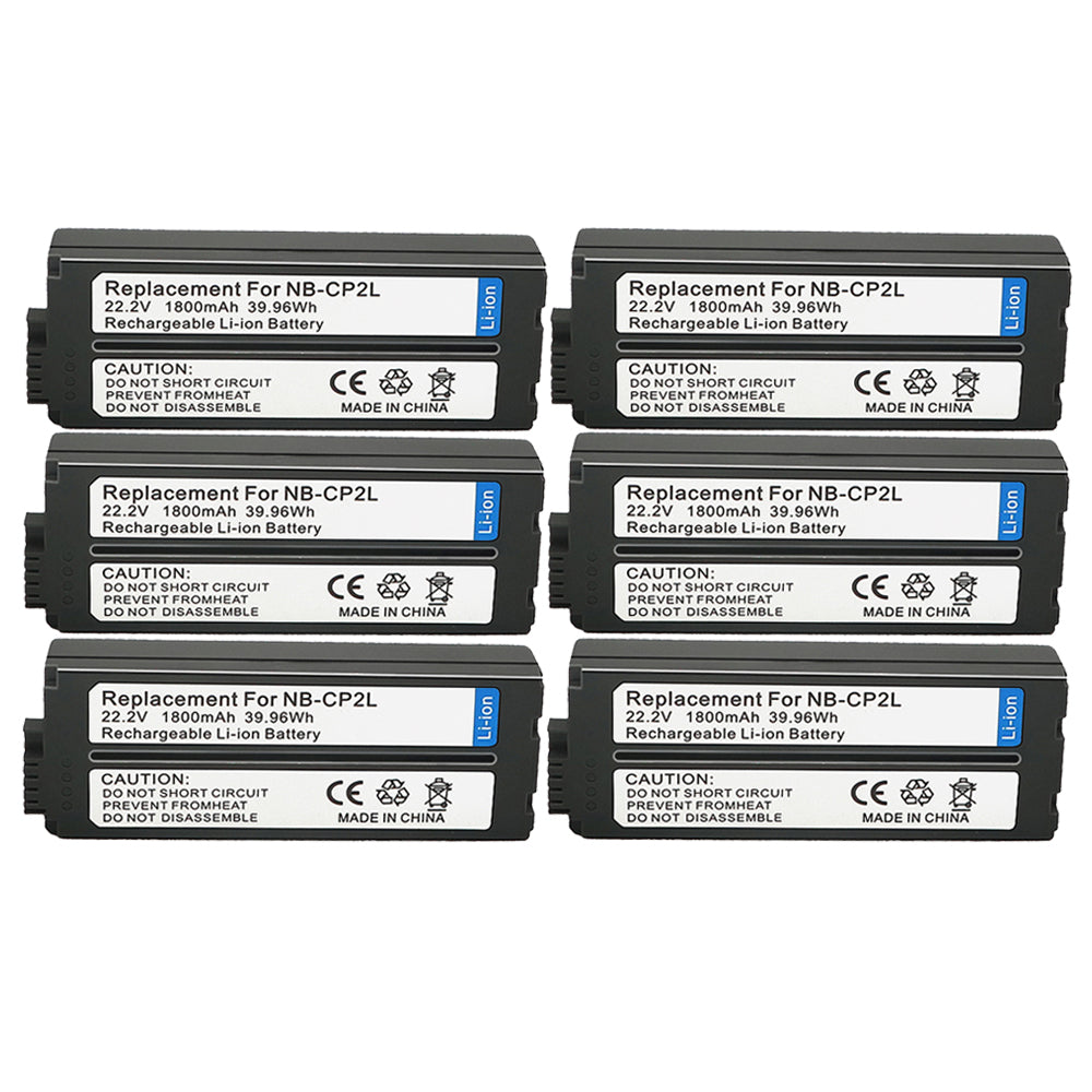 For Canon NB-CP2L Battery SELPHY CP100 HP Photosmart A716 Printer 1800mAh Camera Batteries