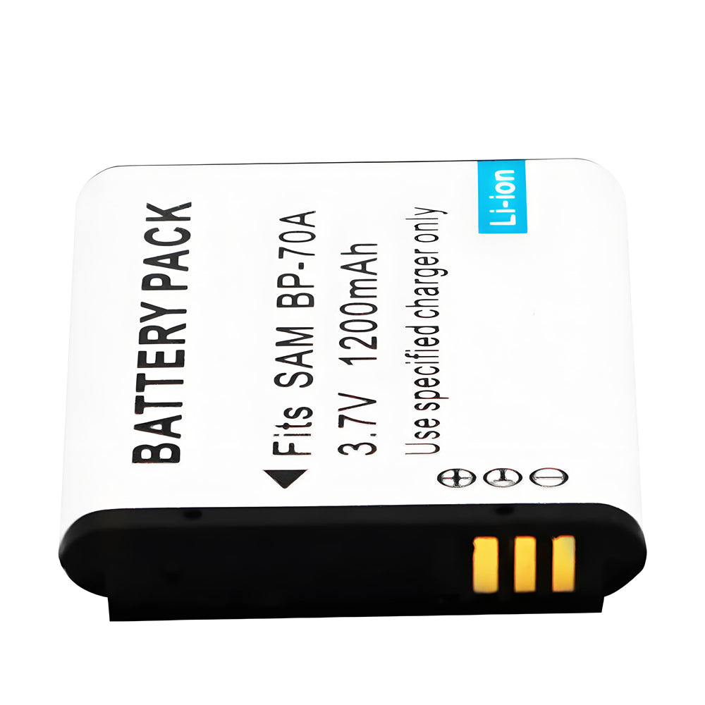 For Samsung BP-70A Battery AQ100, DV50, DV90, DV100, DV101, DV150F 1200mAh Camera Batteries