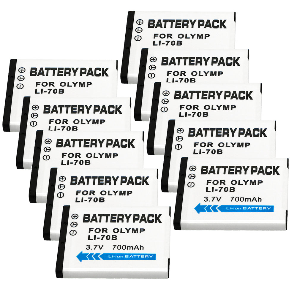 For Olympus Li-70B Battery VG120 Camera 3.7V 700mAh Batteries