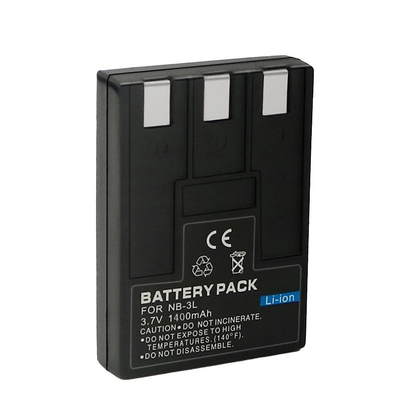 For Canon NB-3L PowerShot SD10 SD100 IXUS 700 IXY Digital 30 Battery 1400mAh Camera Batteries