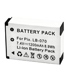 For Kodak Camera Battery LB-070 7.4V 1200mAh Batteries