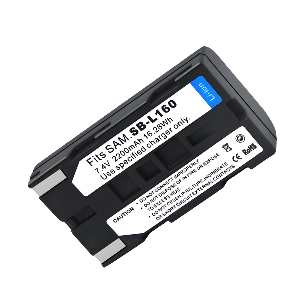 For Samsung SB-L160 Battery SC-L520, SC-L530, SC-L550 SC-L600 2200mAh Camera Batteries