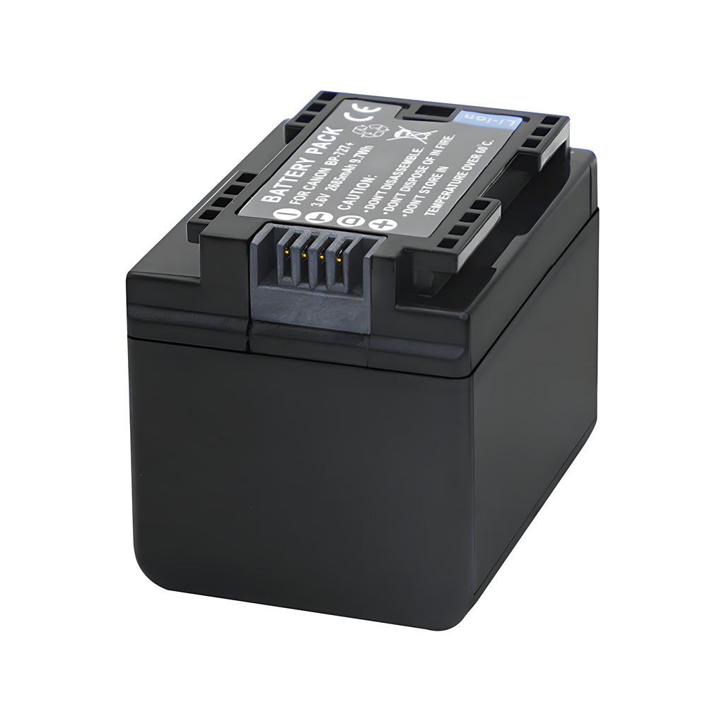 For Canon BP-727 Battery VIXIA HF M50 HFM52 HFR32 HFR32 2685mAh Camera Batteries