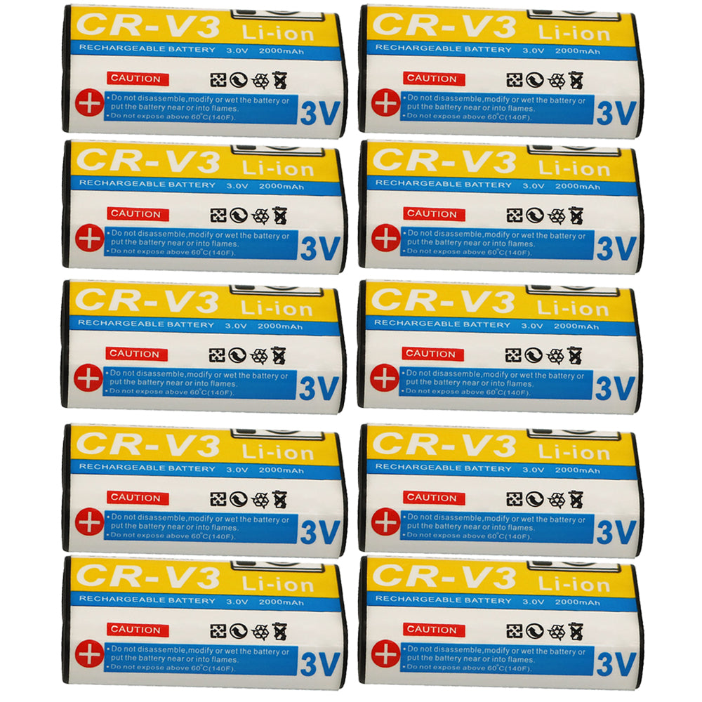 For Kodak Camera Battery CR-V3 3.0V 2000mAh Batteries