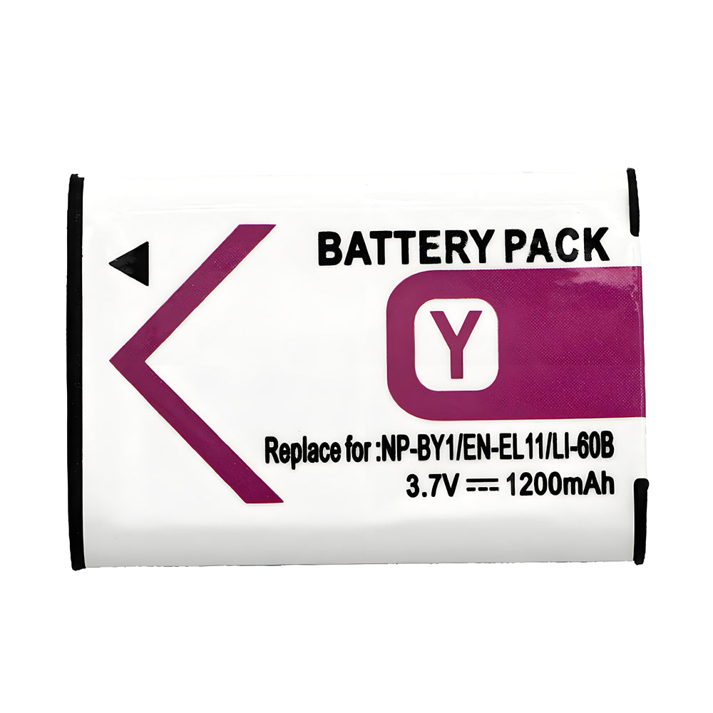 For Sony NP-BY1 Olympus LI-60B Battery Mini HDR-AZ1 1200mAh Camera Batteries