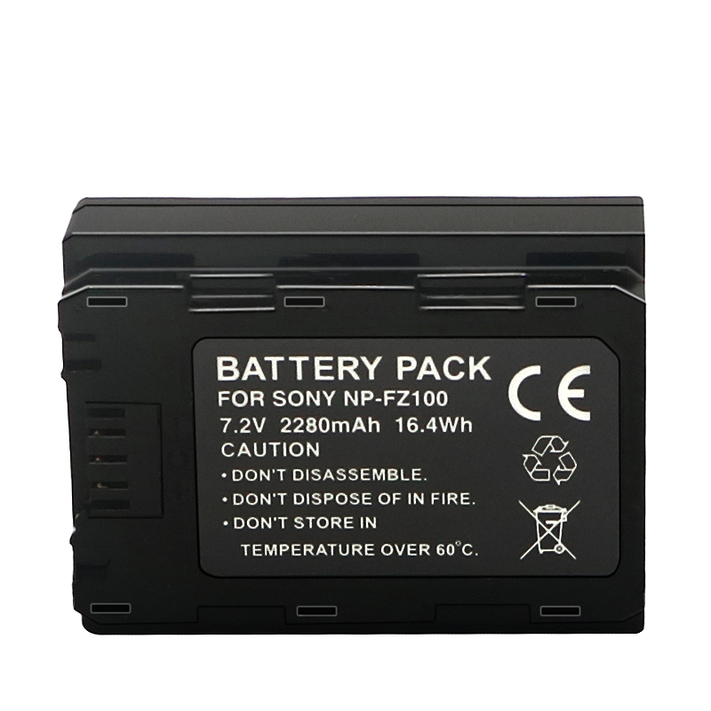 NP-FZ100 Battery Replacement and A7iii Battery Charger for Sony A7IV, Sony A7 III, Sony A1, Alpha A7R III, A7R IV, A9, A9 II, A6600, A6700, Alpha 9S, A7R3 A7S III, A7R III Battery, 2 Pack