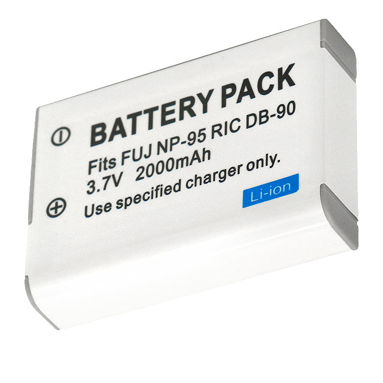 For Fujifilm NP-95 Battery FinePix REAL 3D W1, X100, X100S, X-S1 Batteries