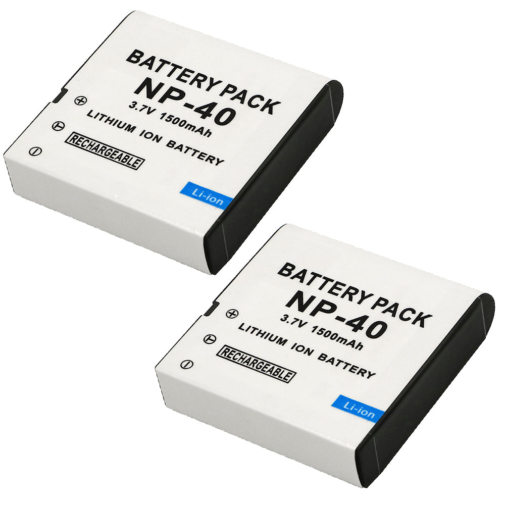 For Casio NP-40 CNP40 Battery EX-FC160S, Exilim Pro EX-P505, Exilim Pro EX-P600, 1500mAh Camera Batteries