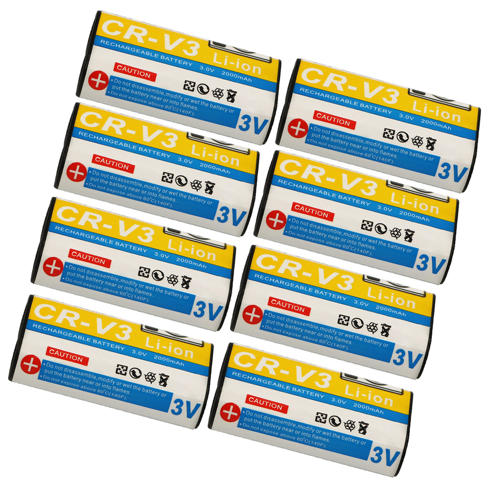 For Kodak Camera Battery CR-V3 3.0V 2000mAh Batteries
