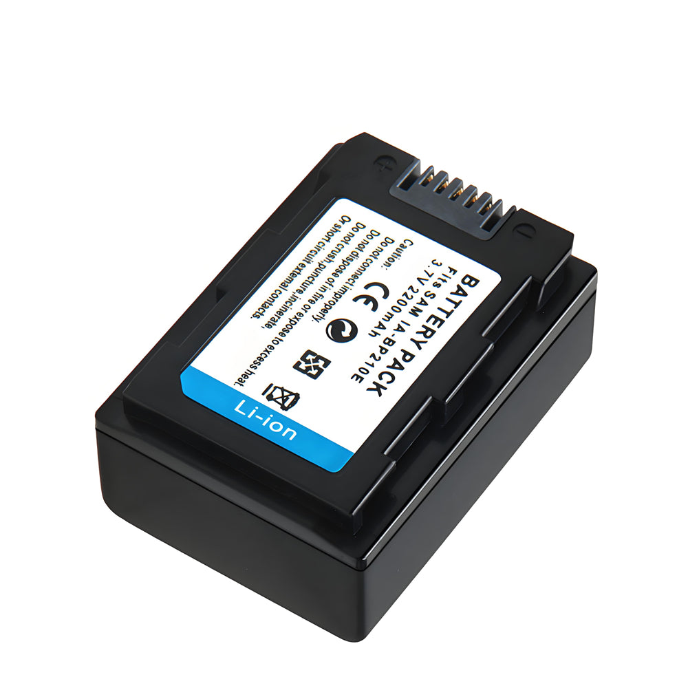 For Samsung IA-BP210E/PP, IA-BP210E, IABP210E, IA-BP210R, IABP210R Camcorder Battery HMX-F80, HMX-F80BP, HMX-F80SP 2200mAh Camera Batteries