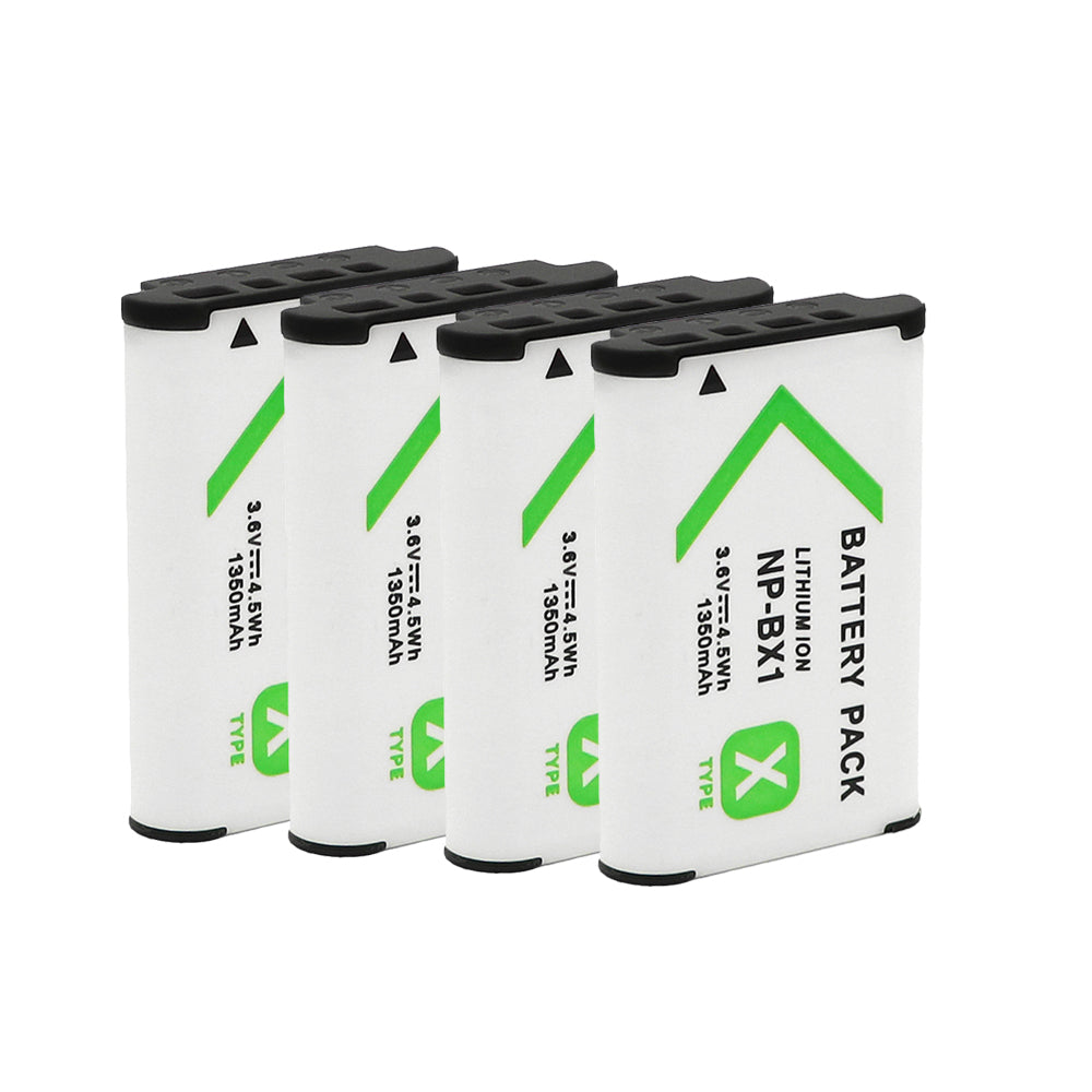 For Sony NP-BX1 Battery Cyber-shot DSC-H400 HX300 1350mAh Camera Batteries