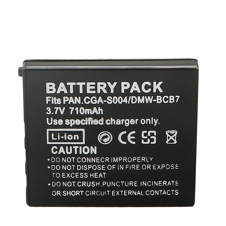 For Panasonic CGA-S004 Compatible Battery Fujifilm NP-40, NP-40N, CGA-S004A, CGA-S004E, CGR-S001B, DMW-BCB7, Kodak KLIC-7005, Samsung SLB-0737, SLB-0837, Sanyo NP-40 710mAh Camera Batteries