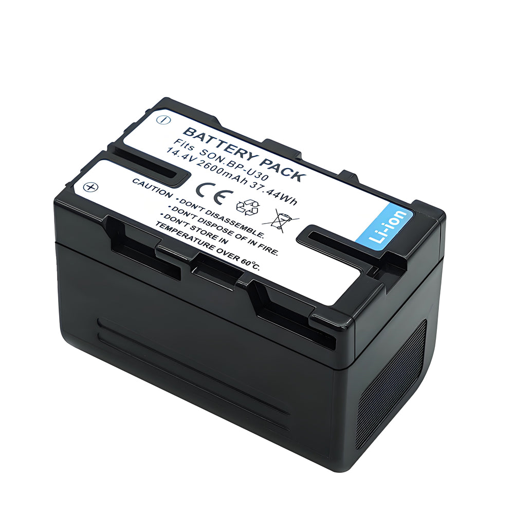 BP-U30 Battery 2600mAh for Sony XDCAM EX, HD422, PHU-60K, ILME-FX6, PXW-FS5 Camera Batteries