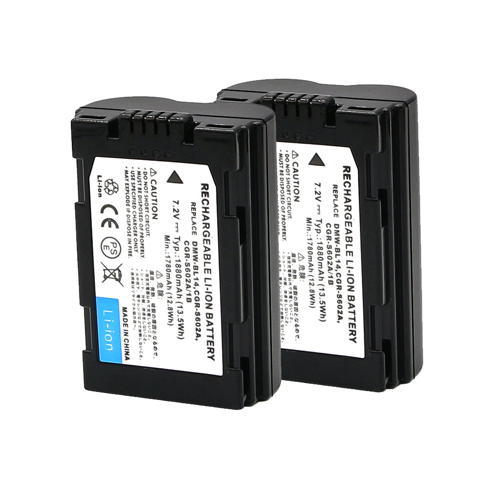 For Leica Camera Battery BP-DC1 BP-DC3 7.2V 1880mAh Batteries