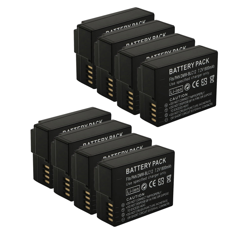 For Leica Camera Battery BP-DC12 7.2V 1800mAh Batteries