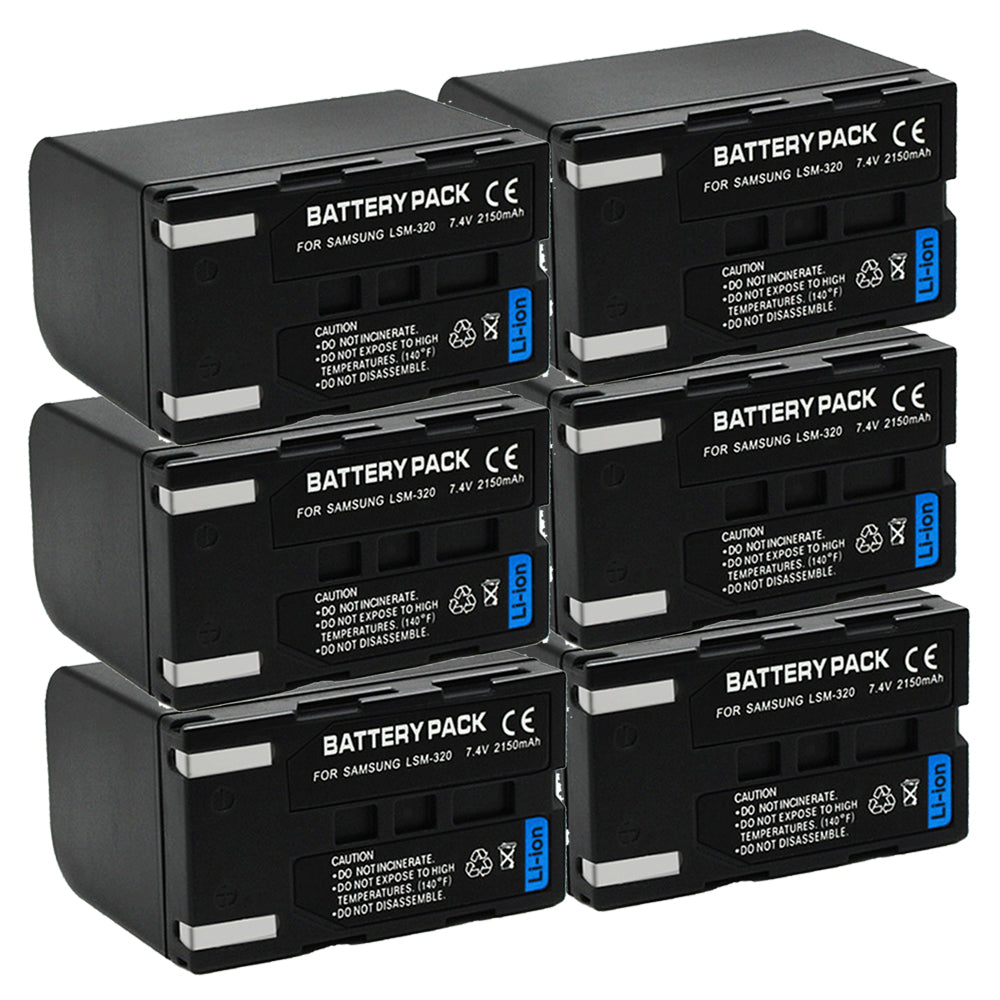 For Samsung SB-LSM320 Battery  SC-D263 SC-D351 SC-D352 SC-D353 SC-D354 2150mAh Camera Batteries