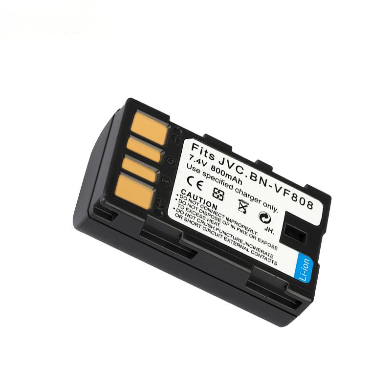 BN-VF808 BN-VF808U BN-VF808 Li-ion Battery Compatible with JVC GZ-MG148 150 155 175 275 575 GZ-HD7 GR-D745 746 750 760 770 771 775 790 796 Camera