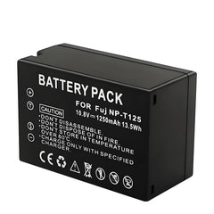 NP-T125 Battery for Fujifilm GFX 50S, GFX50S 1250mAh Camera Batteries