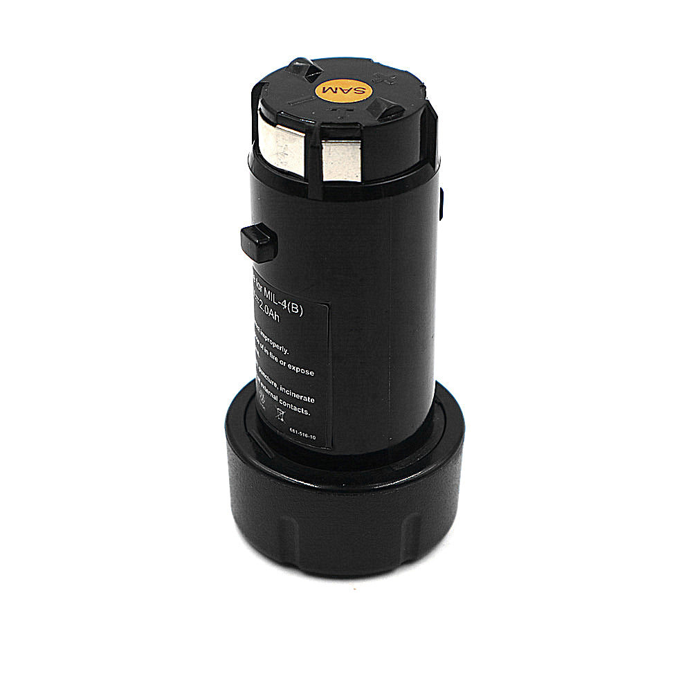 4V 3000mAH Li-ion Battery Replacement Compatible with MIL:M4 2101-20 2101-21 2101-22 4-Volt D D-202 D-202B