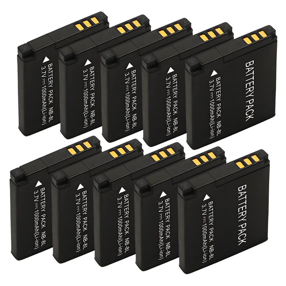 For Canon NB-8L Battery PowerShot A2200 A3000 IS 1000mAh Camera Batteries