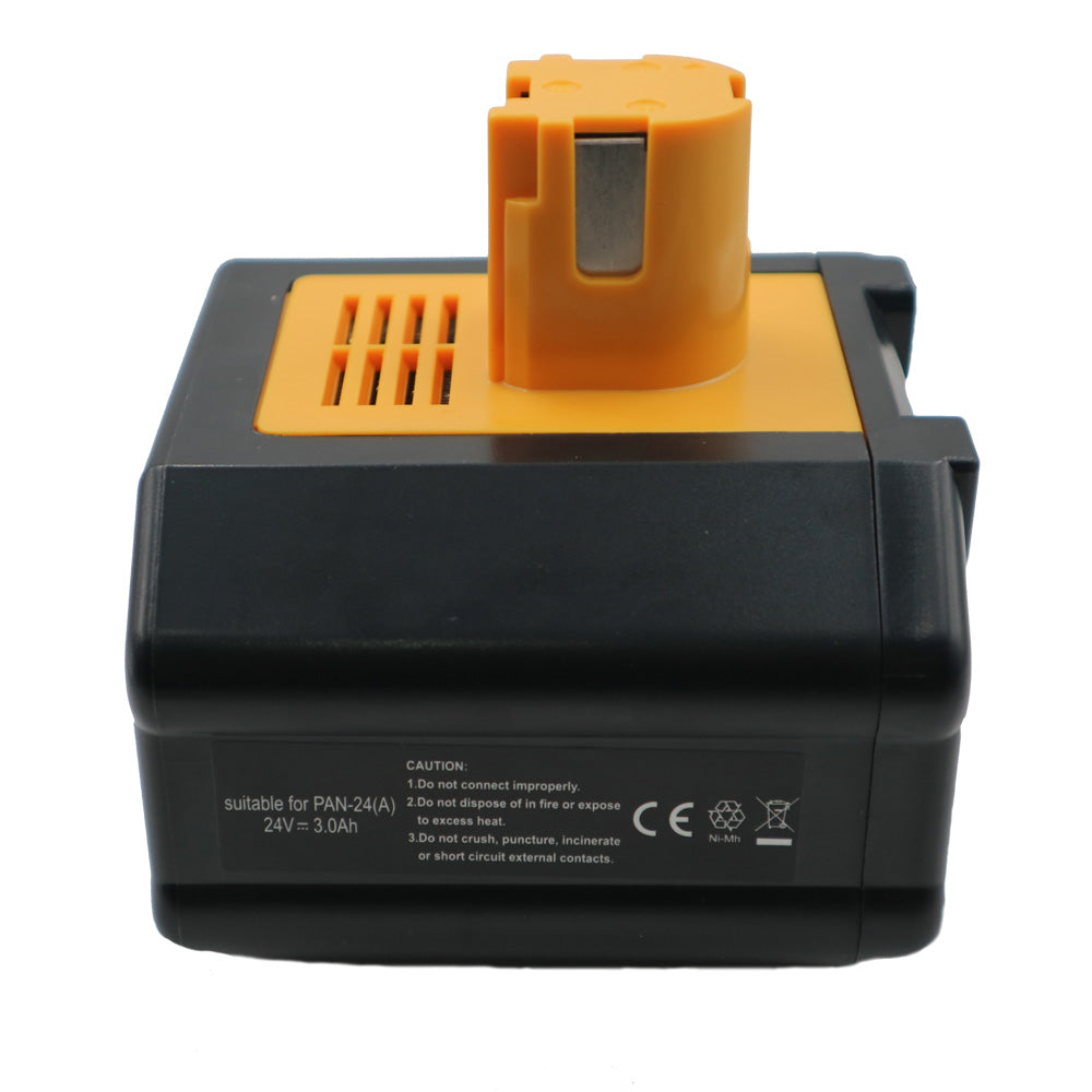 Battery 24V 3Ah Replace for PANASONIC EY9210 EY9117 EY9117B EY9210B EY9210 EY9240 EY9242 EY9244 EZ9016 EZ9111 EZ9116 EZ9117 EZ9210